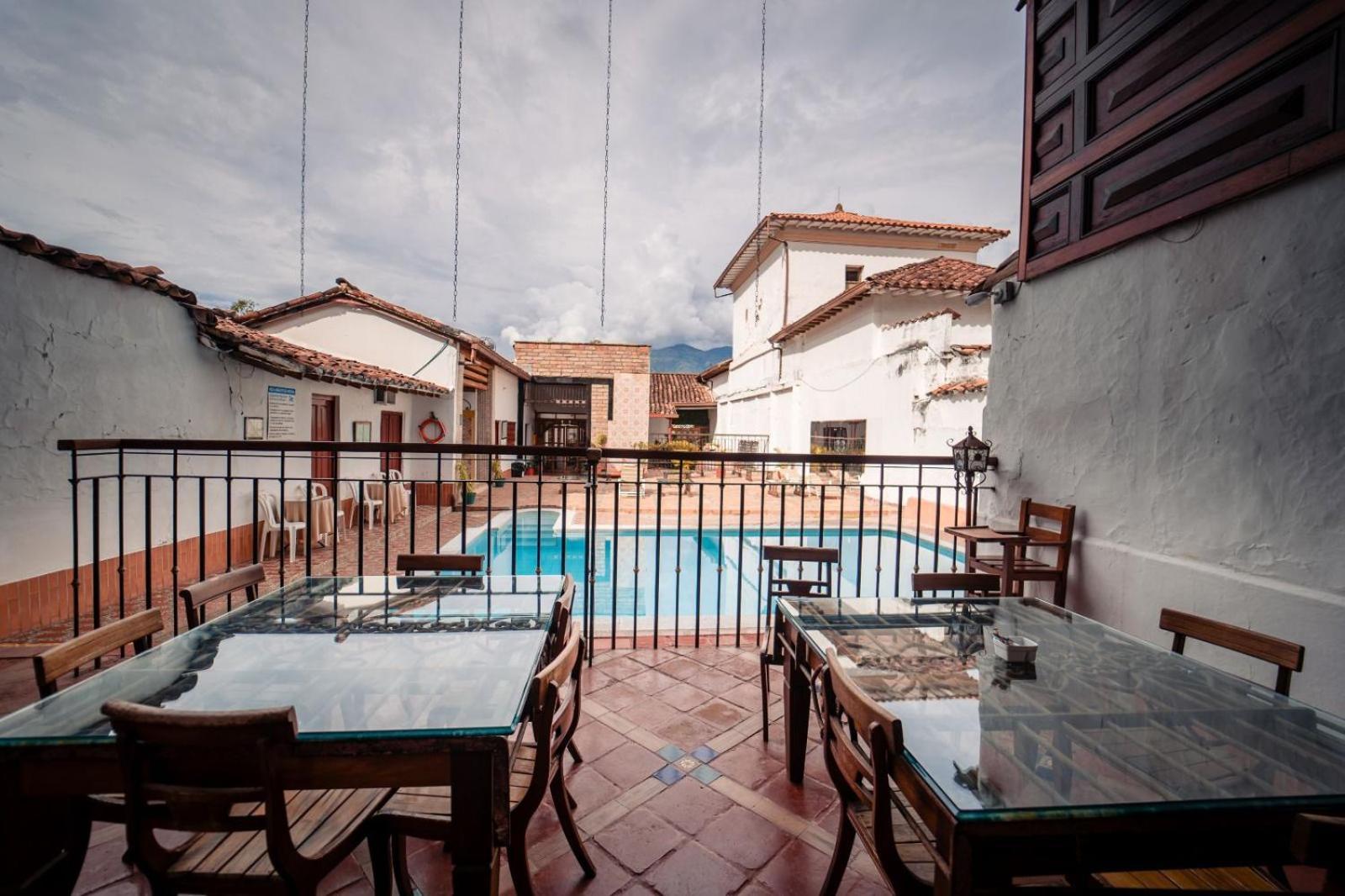 Hosteria De La Plaza Menor Santa Fe de Antioquia Kültér fotó